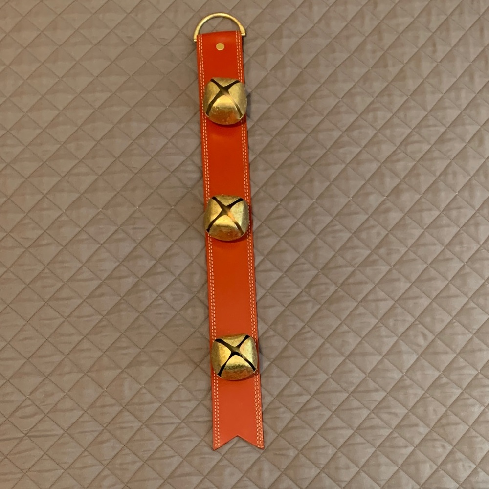 Sleigh Bell Door Hanger - 3 Jingle Bells Decor